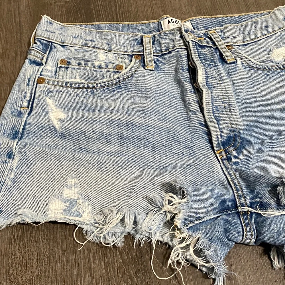 AGOLDE Parker Vintage Cut Off Short in Swapmeet Size 26 Style# A026-811 - Picture 5 of 13